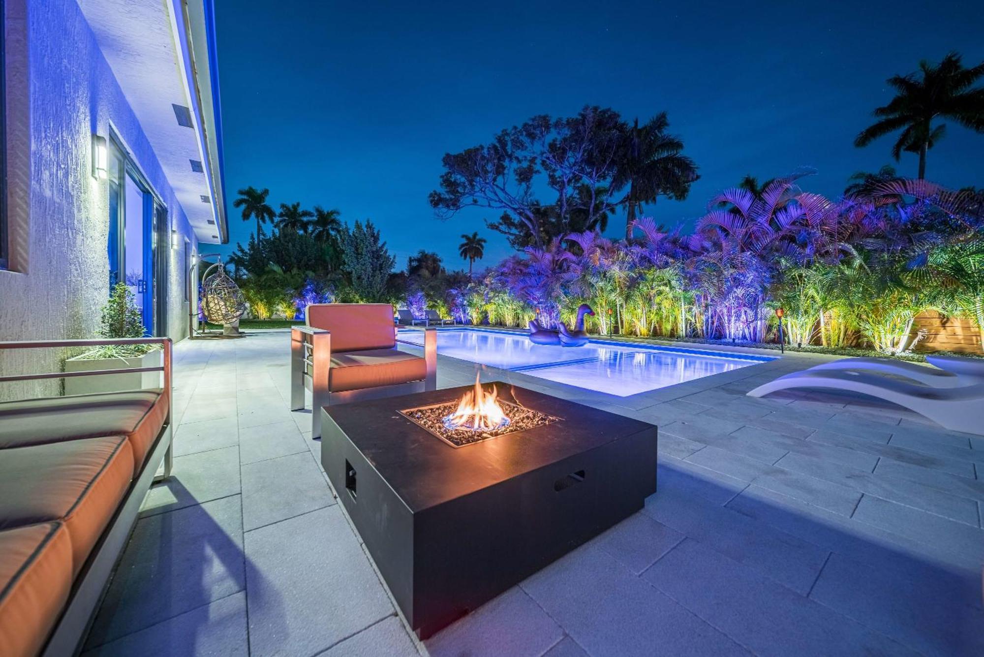 Luxury Villa Amara W/Heated Pool/Sauna/Gym/Bbq Miami Extérieur photo
